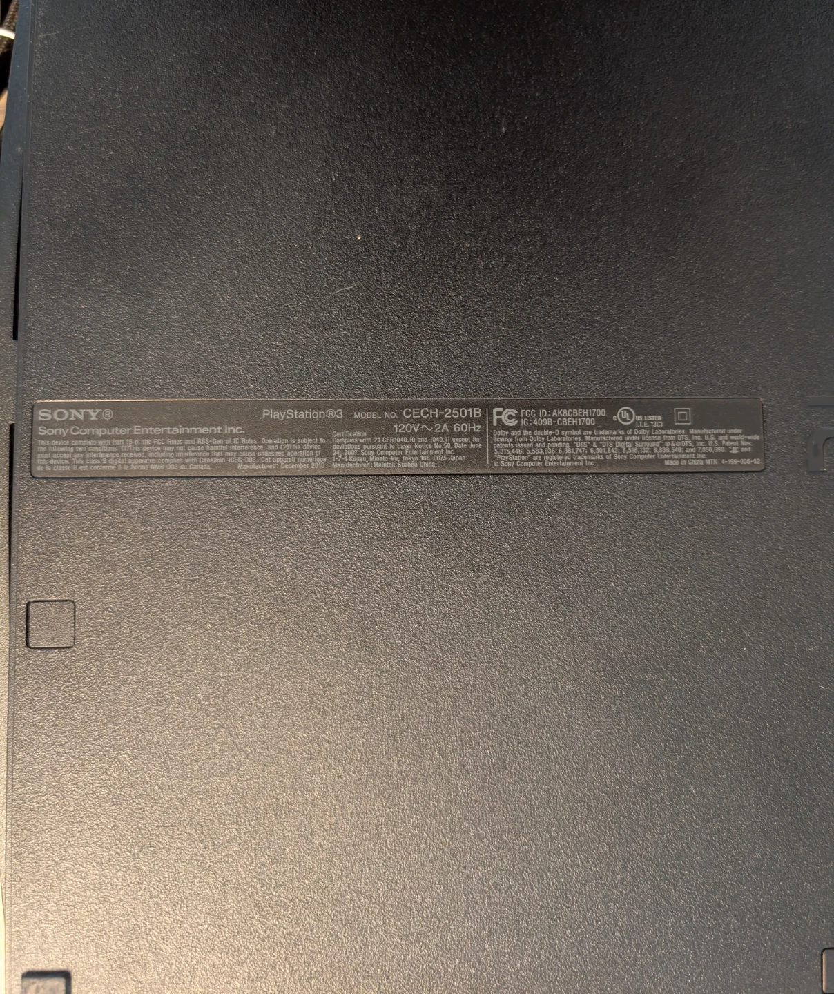 PS3 Slim 320GB + 5 games - photo 5