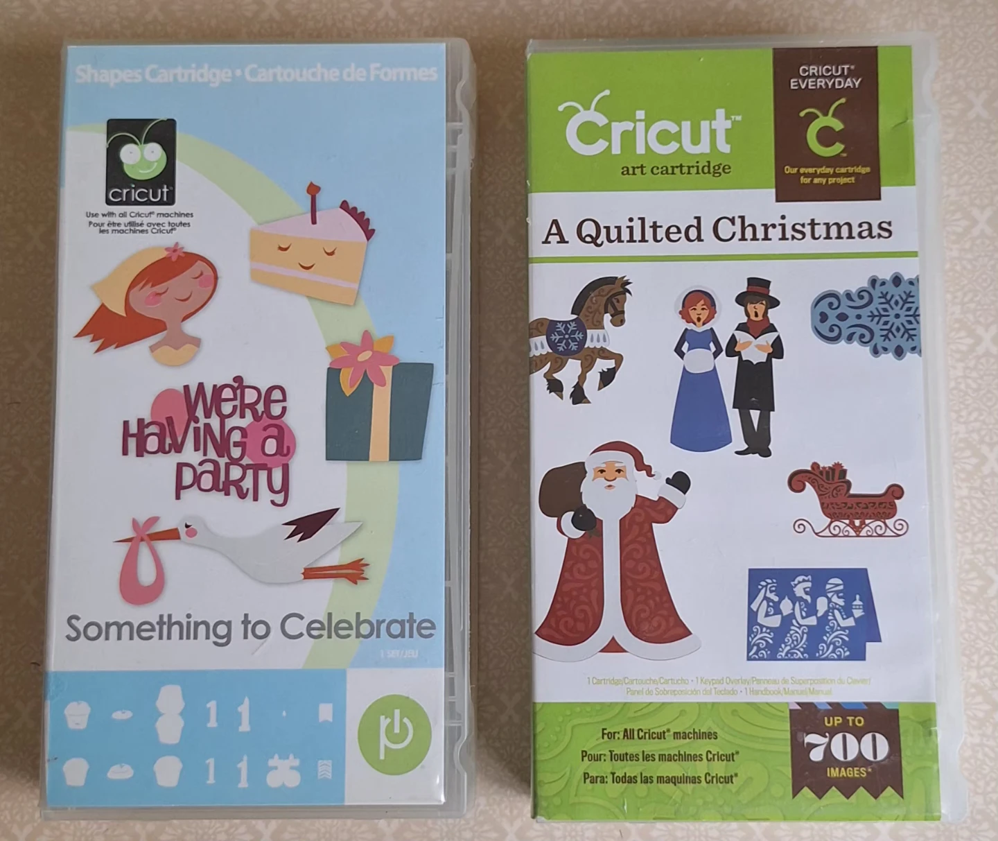 Cricut Art Cartridges $20 for both or $15  each