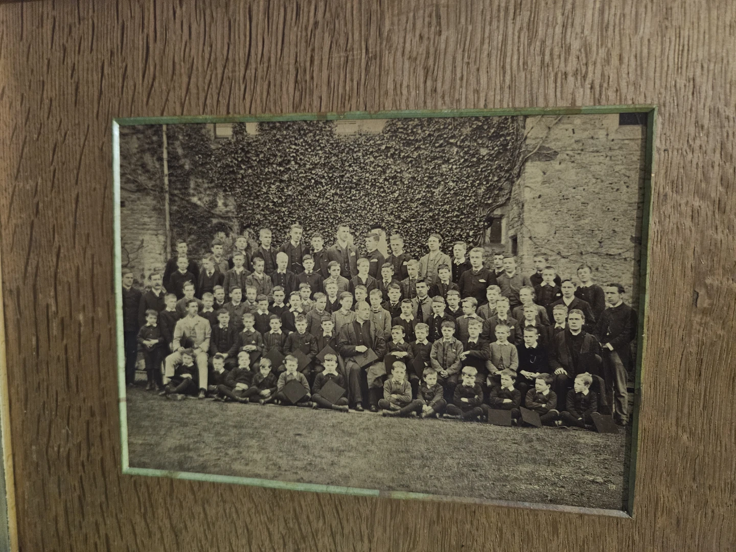 Framed Vintage Group Photograph - photo 3