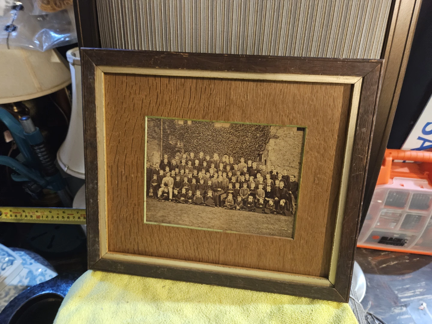 Framed Vintage Group Photograph - photo 4