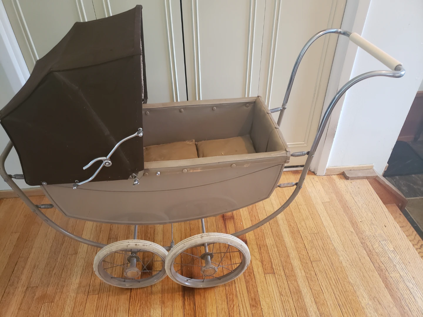 Doll Carriage Vintage/ large vintage doll - photo 3