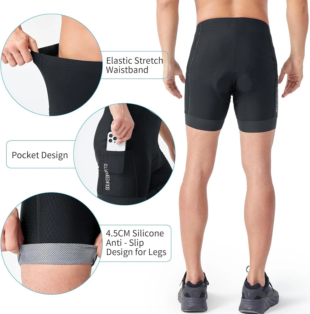 Souke Sports Men's Cycling Shorts - Size L - photo 2