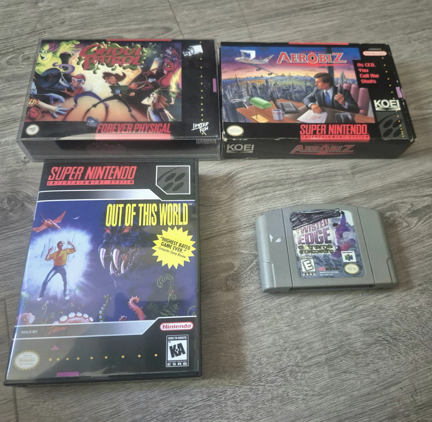 Super Nintendo & Nintendo 64 Games