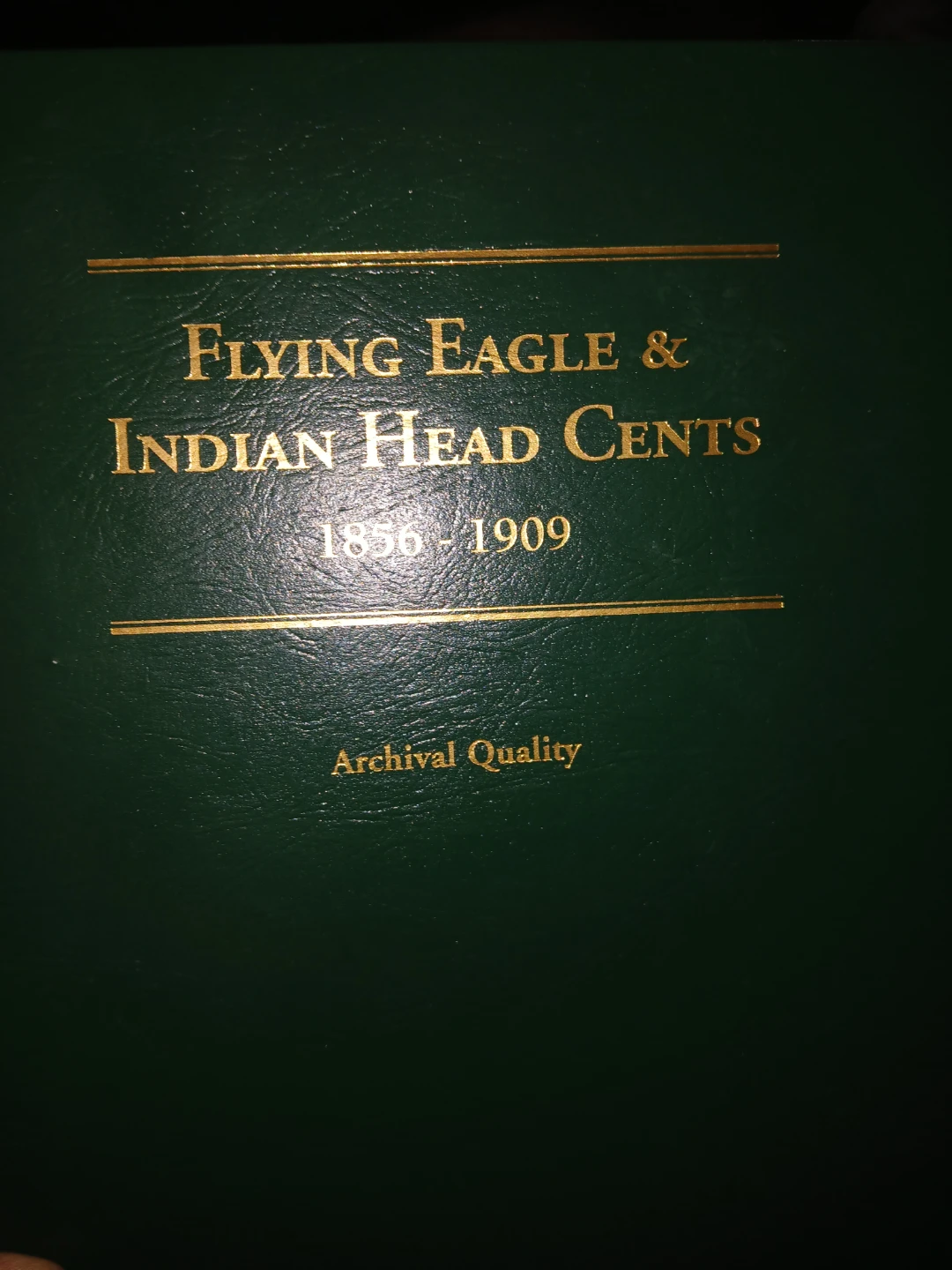 Indian had penny album not compleate