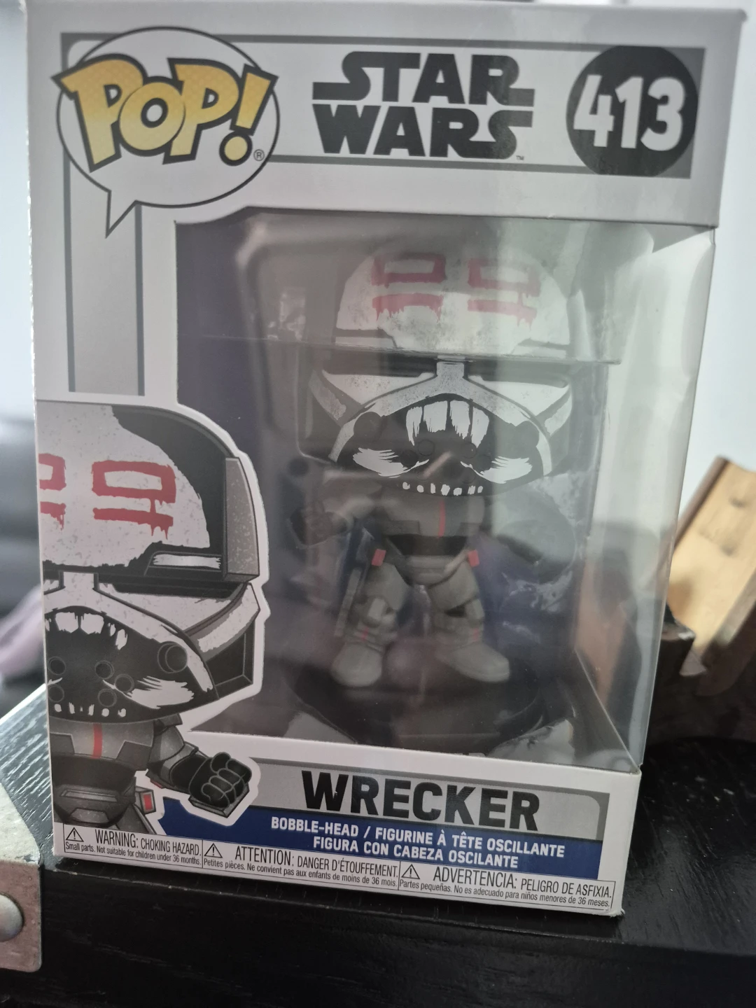 Funko Pop! Star Wars Wrecker 413 Bobblehead - photo 3