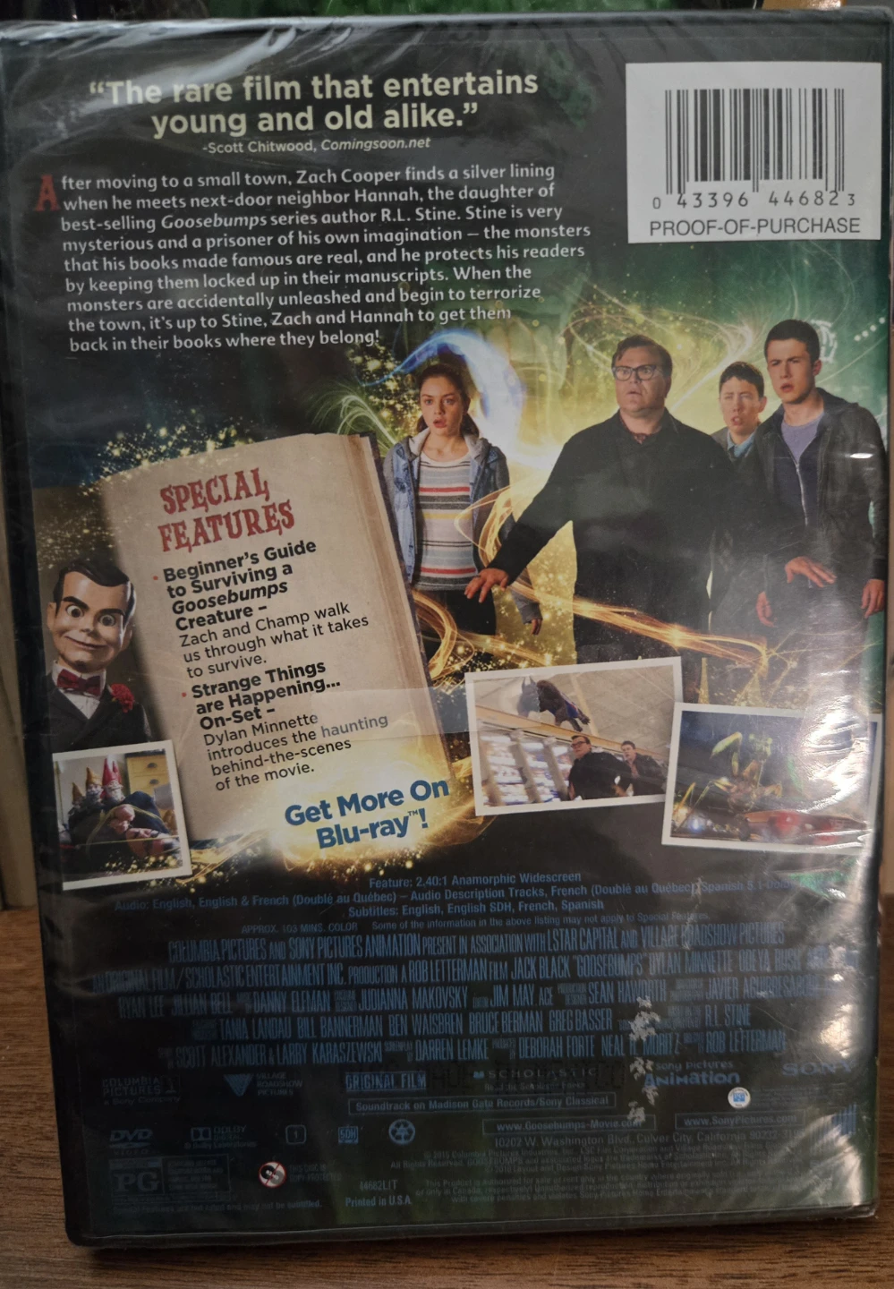 Goosebumps DVD - photo 2