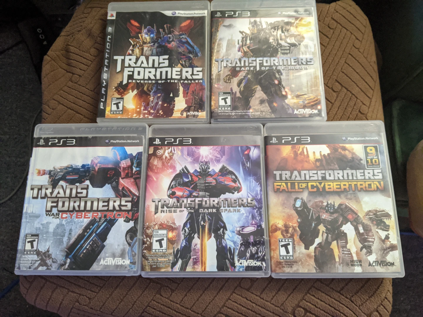 Transformers PS3 Lot