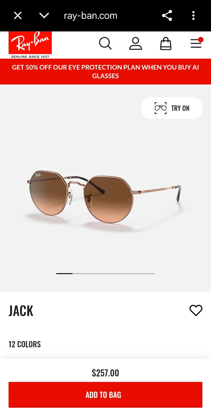 Ray-Ban P 'Jack' Sunglasses - photo 4