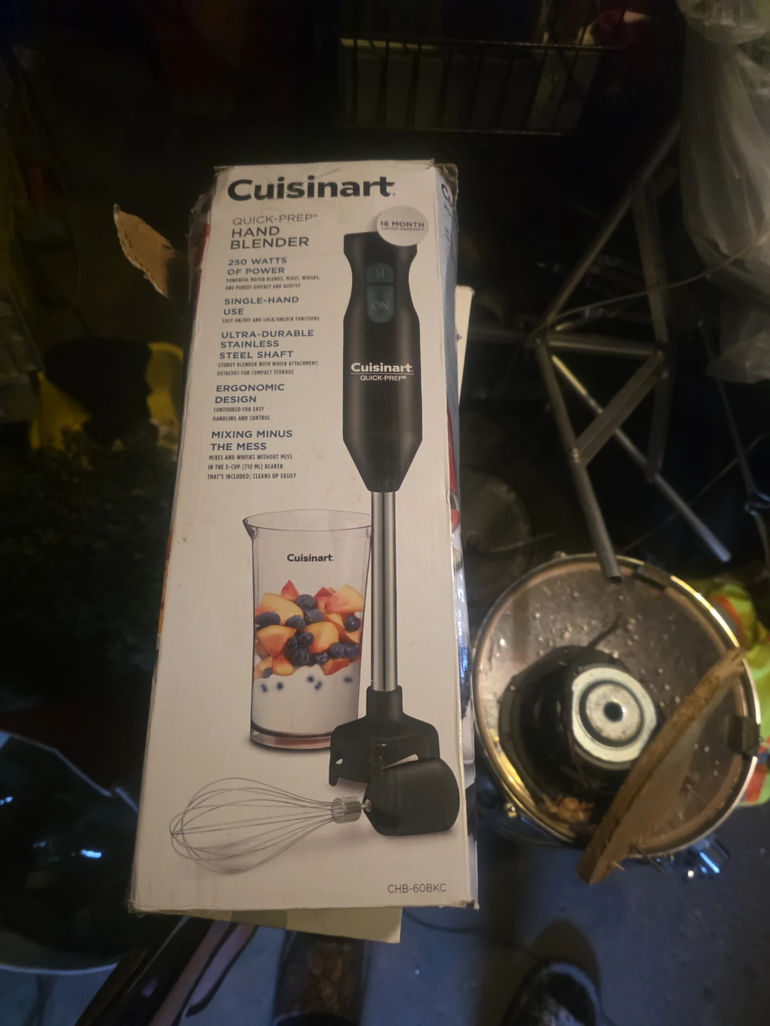 Cuisinart Quick-Prep Hand Blender CHB-60BKC