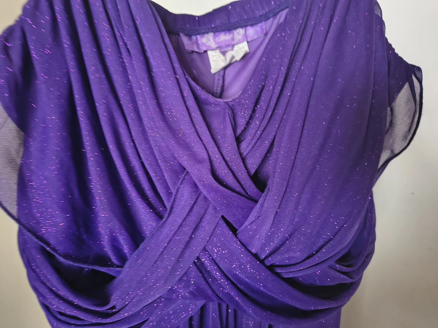 Jolie Purple Sparkle Dress - photo 4