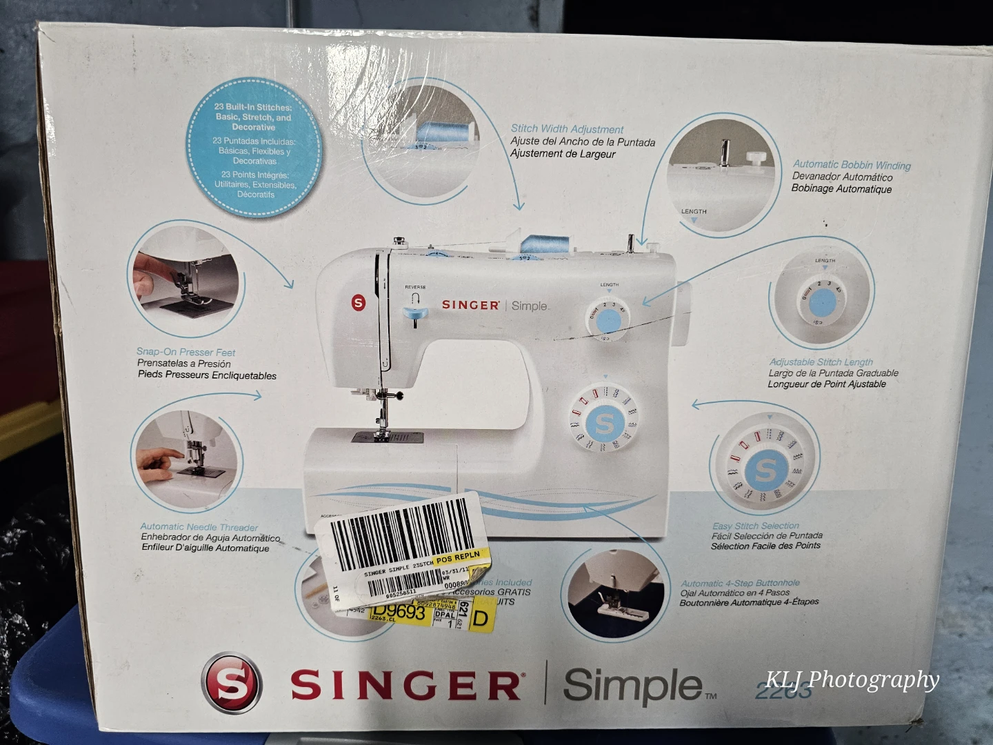 Singer Simple 2263 Sewing Machine - photo 3