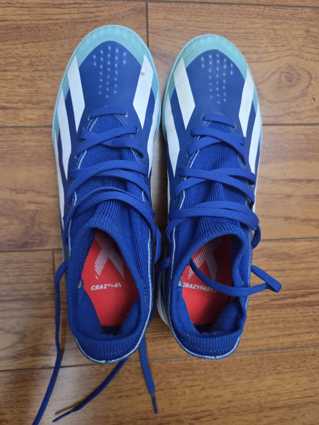 Adidas Crazyfast Soccer Cleats Blue