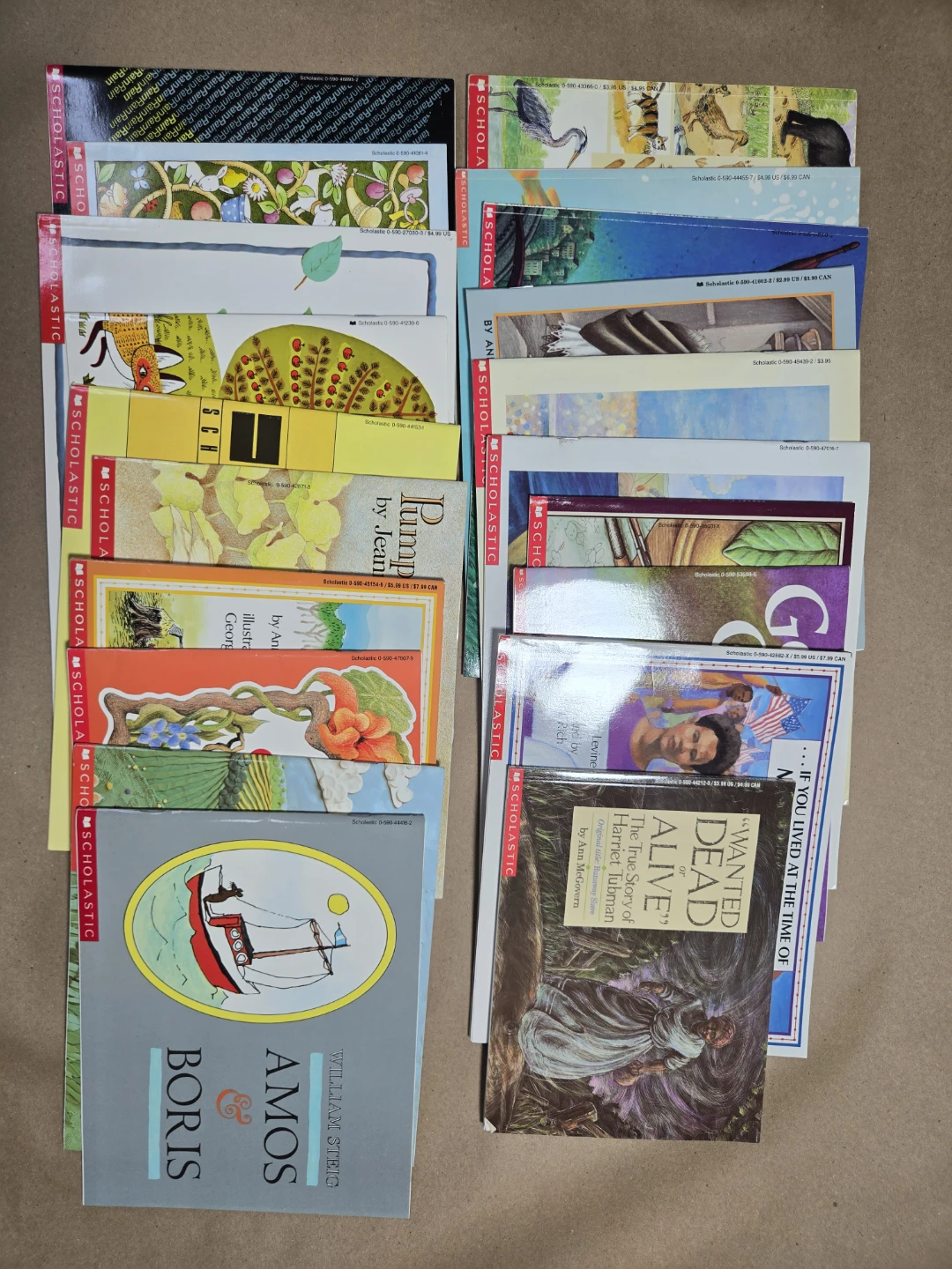 Lot of 20 Scholastic Children's Picture Books