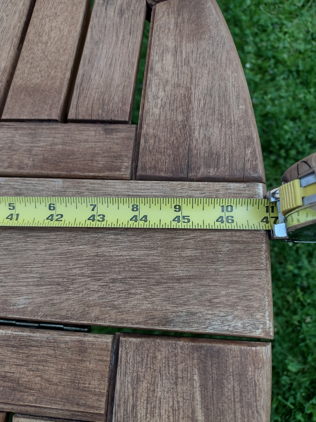 Wooden Outdoor Folding Table - photo 5