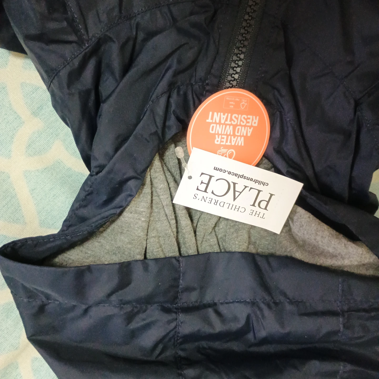 The Children's Place Navy Hooded Jacket XL - photo 3