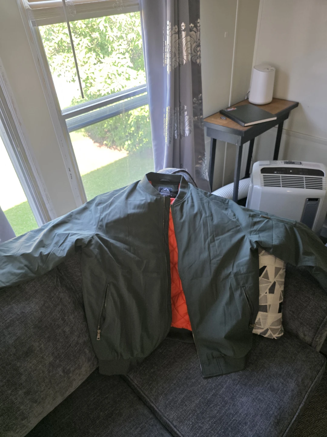 Columbia Men's Winter Parka Jacket, forest green bombers jacket - photo 3