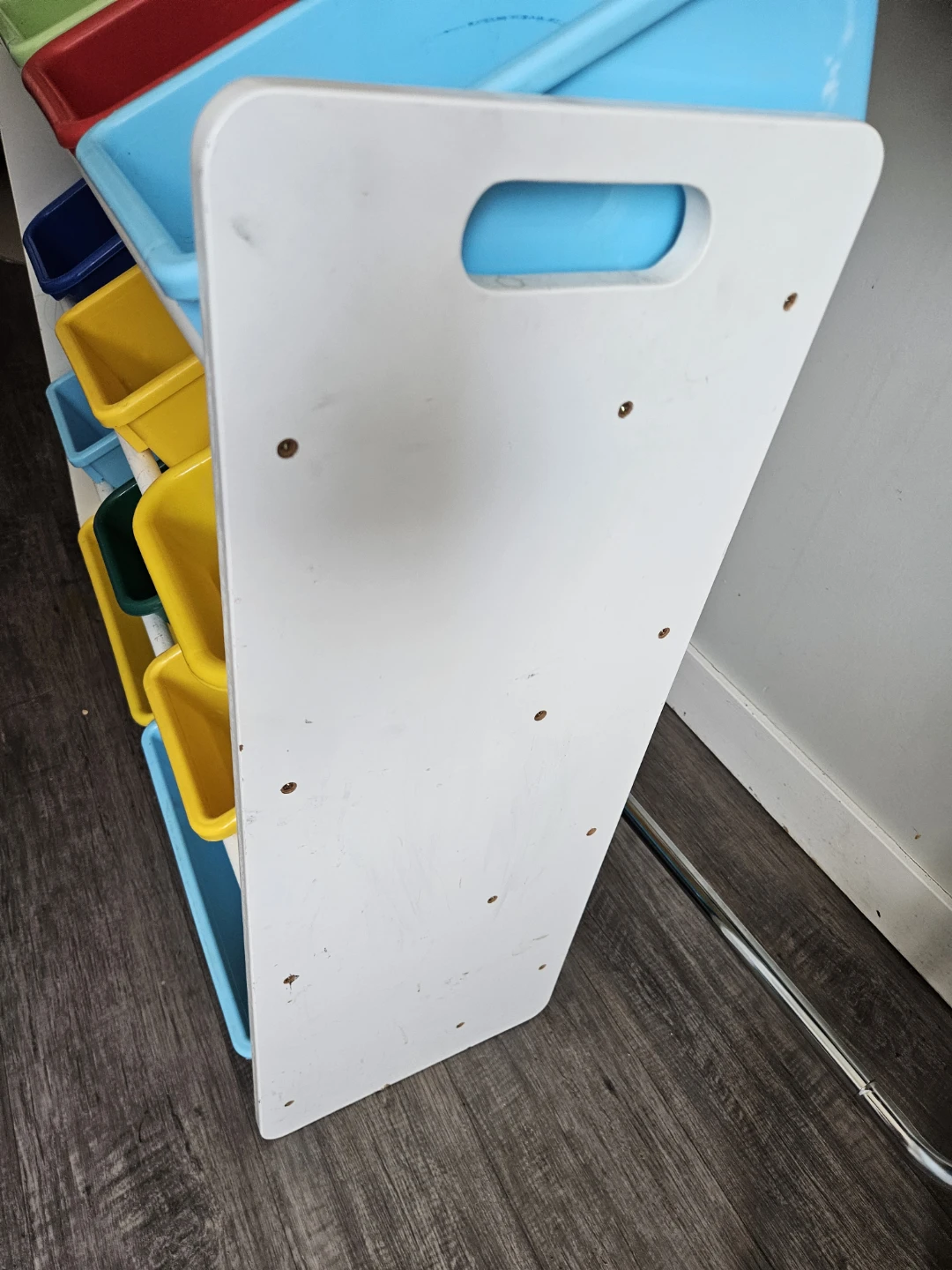 Toy Organizer Storage Shelf with Bins - photo 2