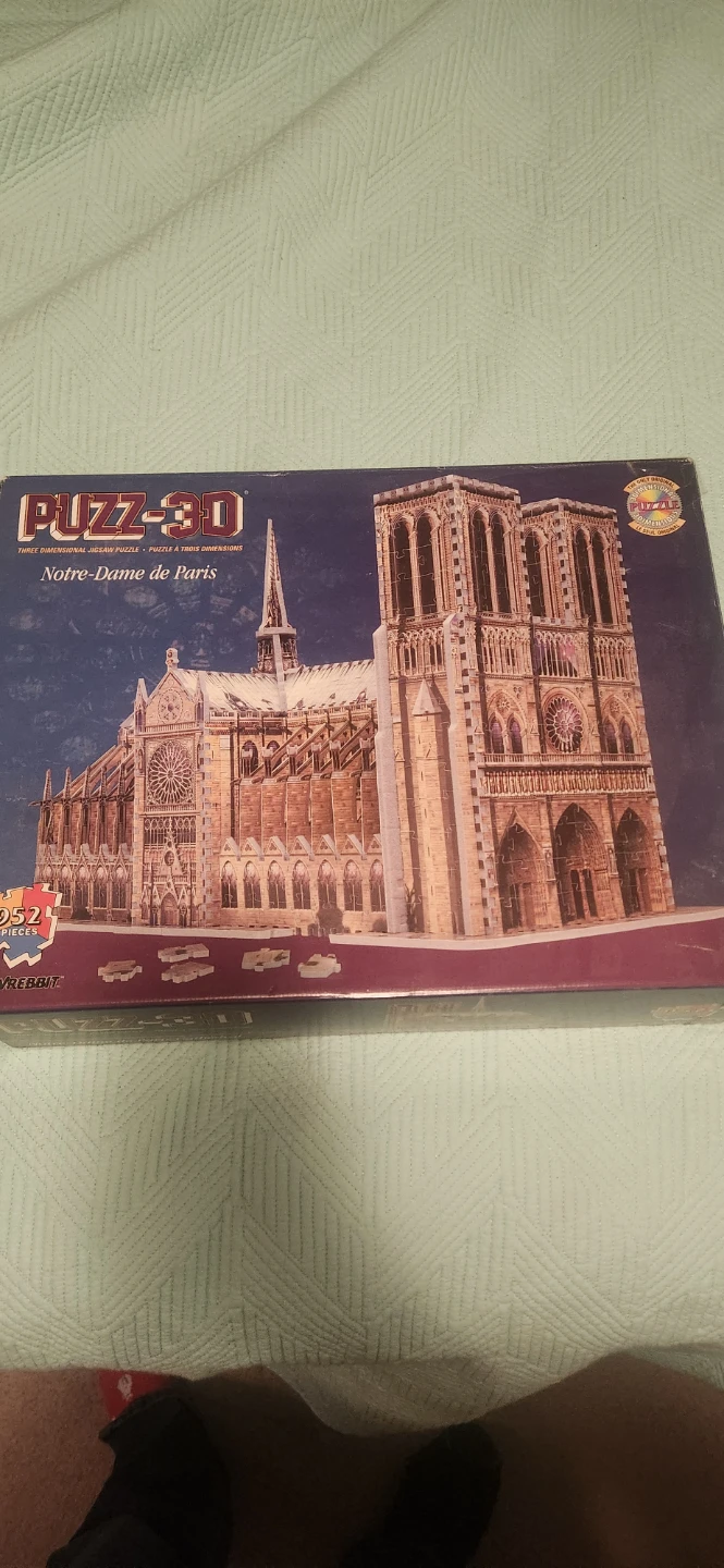 Wrebbit Puzz-3D Notre-Dame de Paris Jigsaw Puzzle