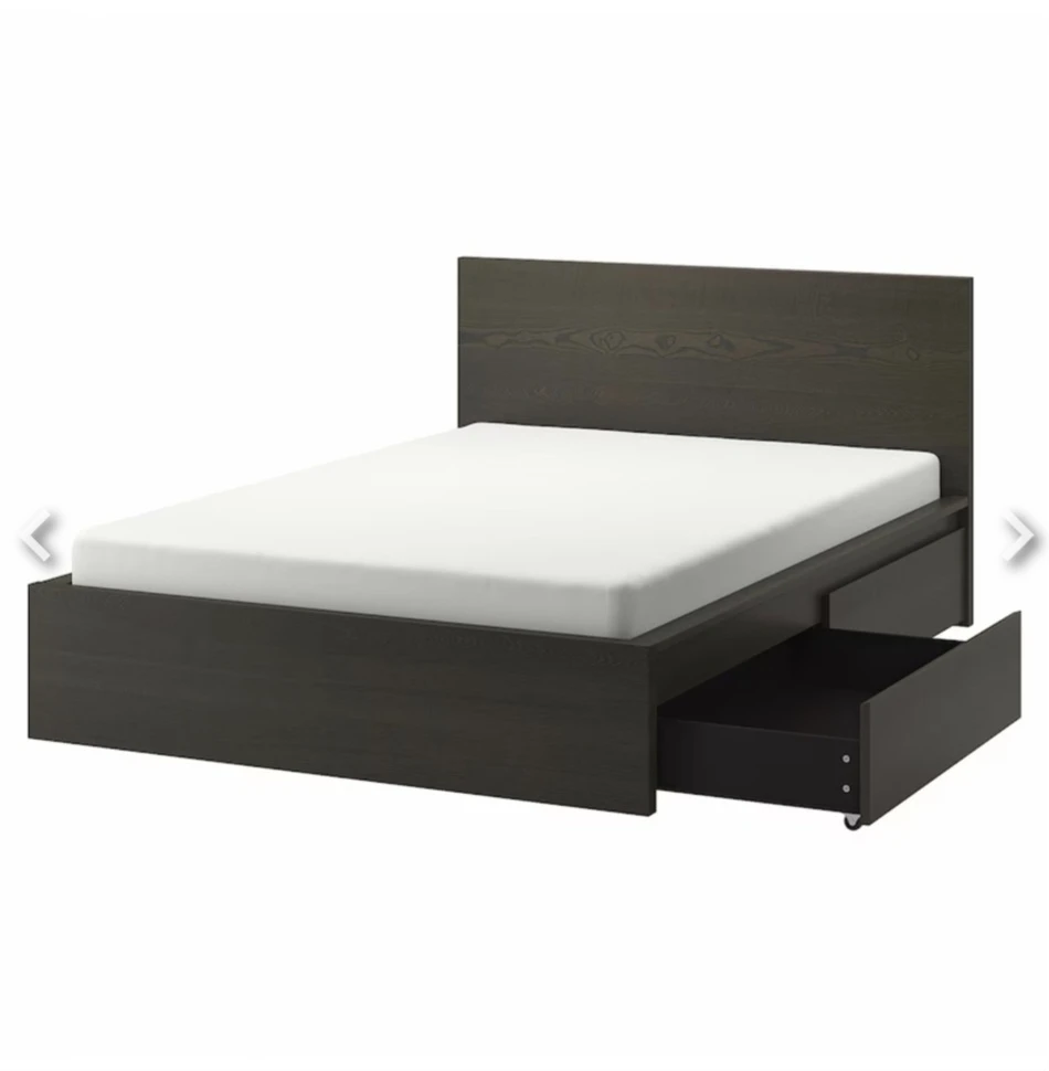 IKEA MALM Bed Dark Brown - photo 2