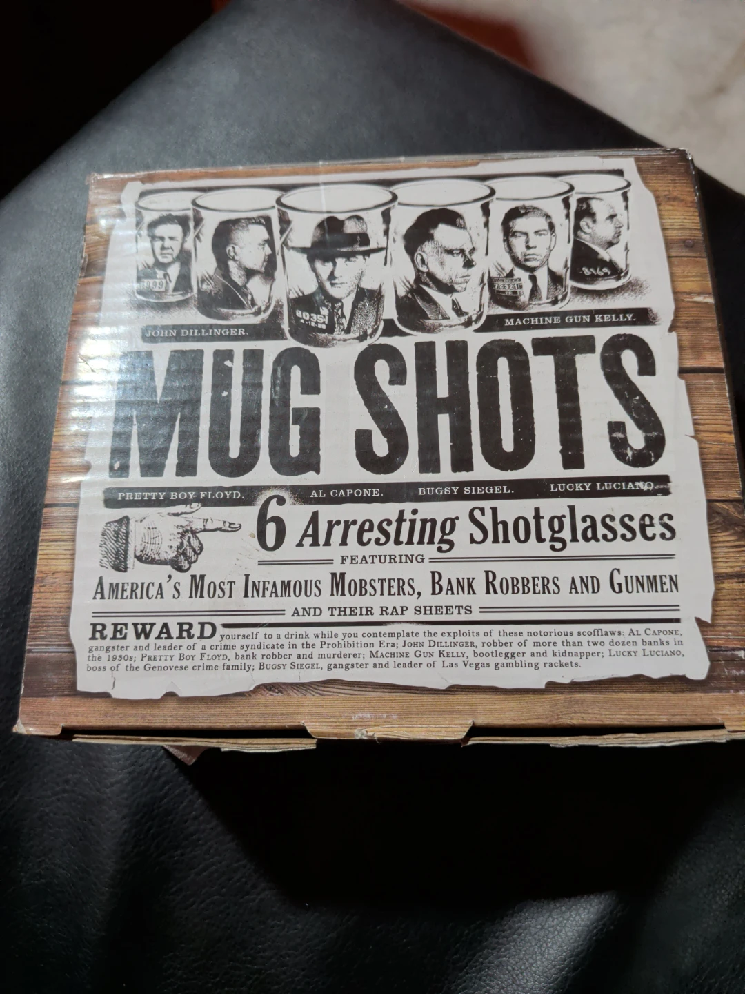 Mug Shots 6 Arresting Shotglasses