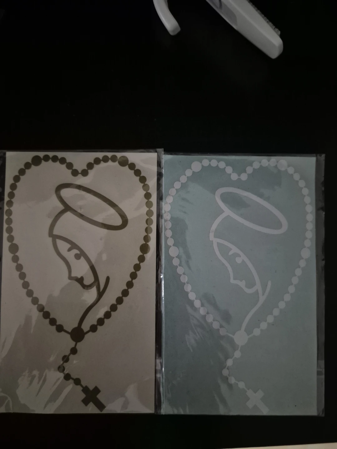 Virgin Mary Rosary Decals - photo 3