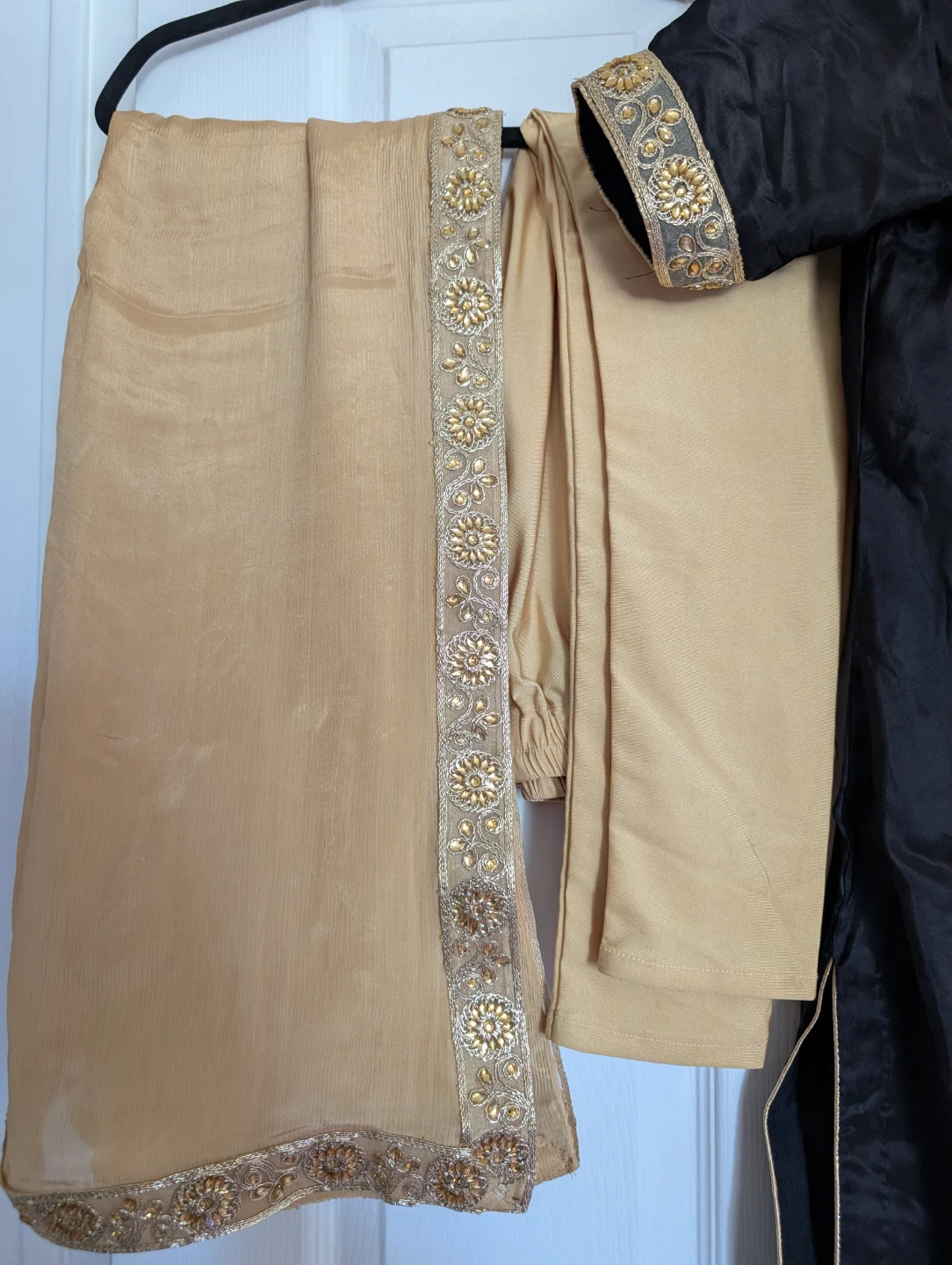 Black & Gold Punjabi Suit - photo 5