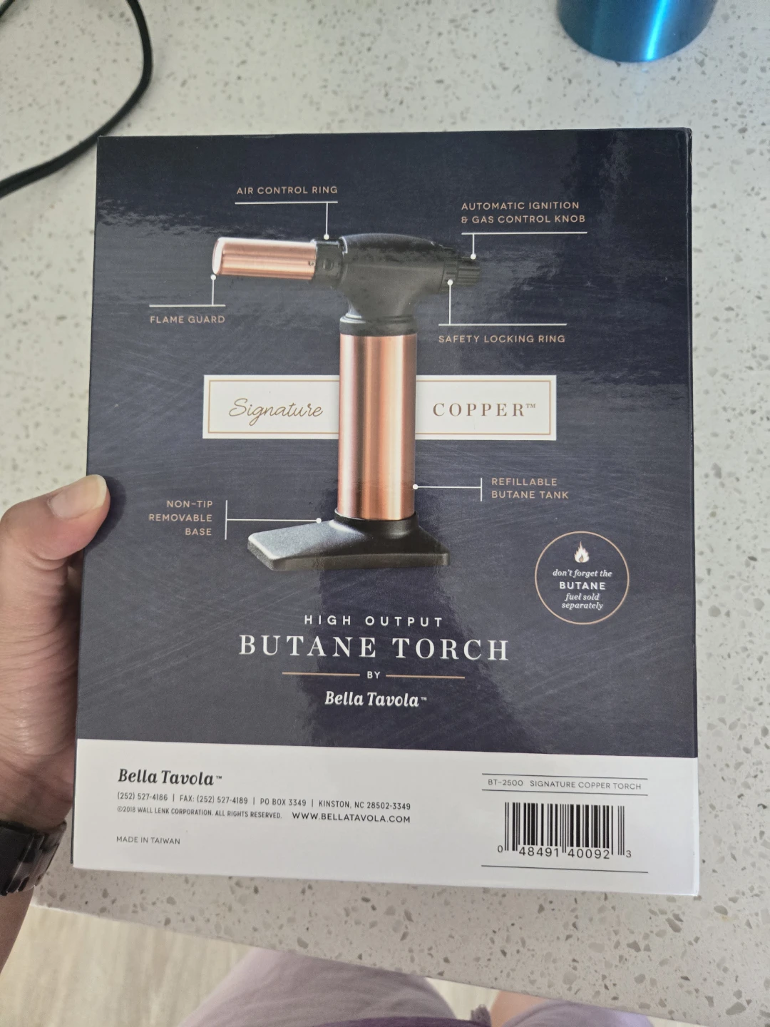 Bella Tavola Signature Copper High Output Butane Torch - photo 3