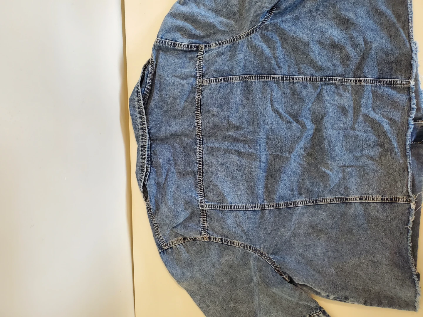 Plus size Denim Short Sleeve Jacket...Vguc - photo 2