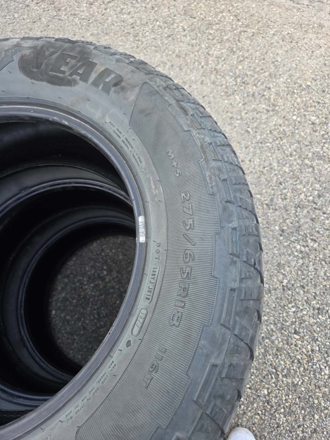 275/65R18 Goodyear Wrangler Territory AT Tires (Set of 3) - photo 2