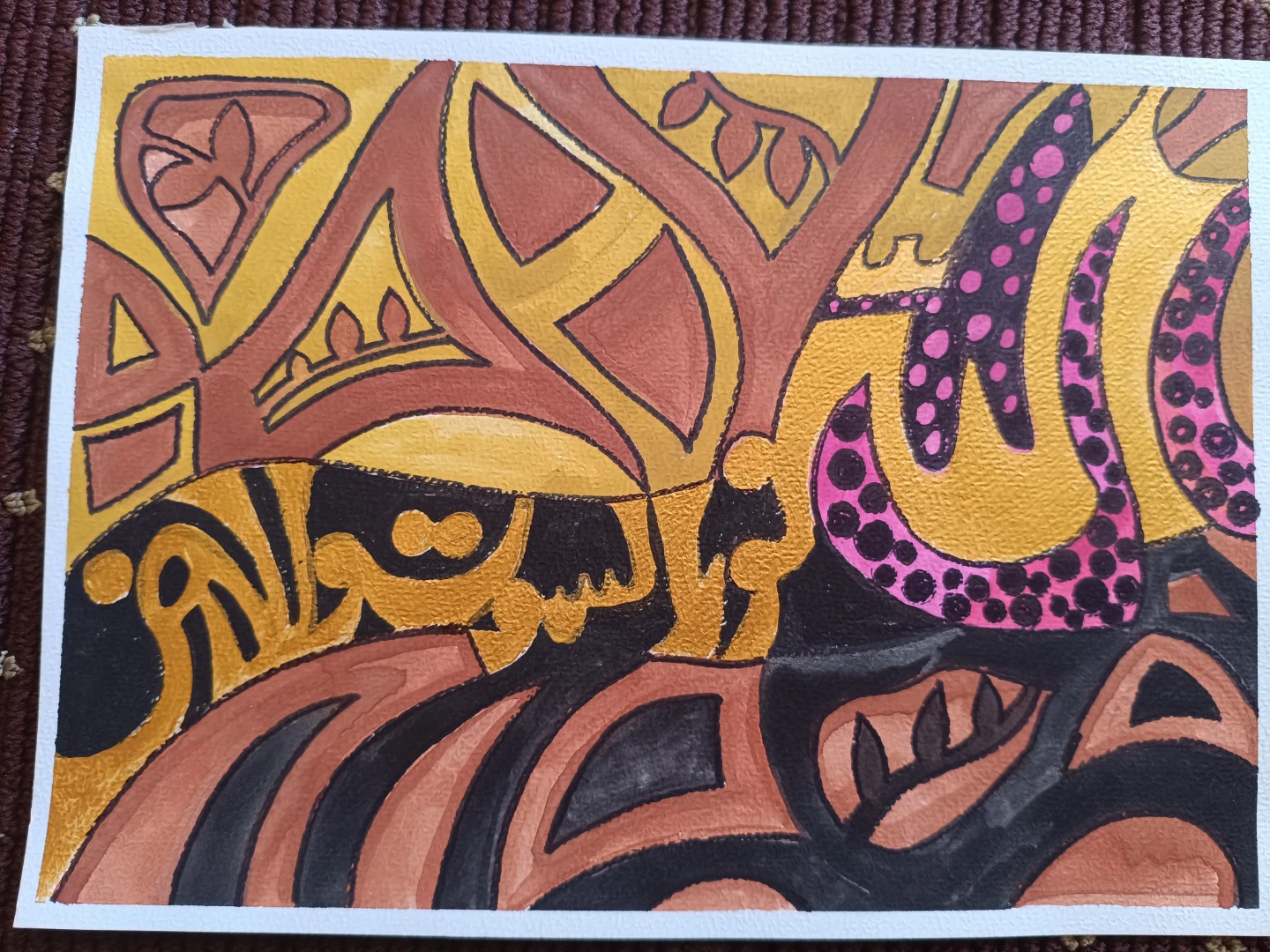 Sale :Misc Hand Paintings on thick sheets - photo 3