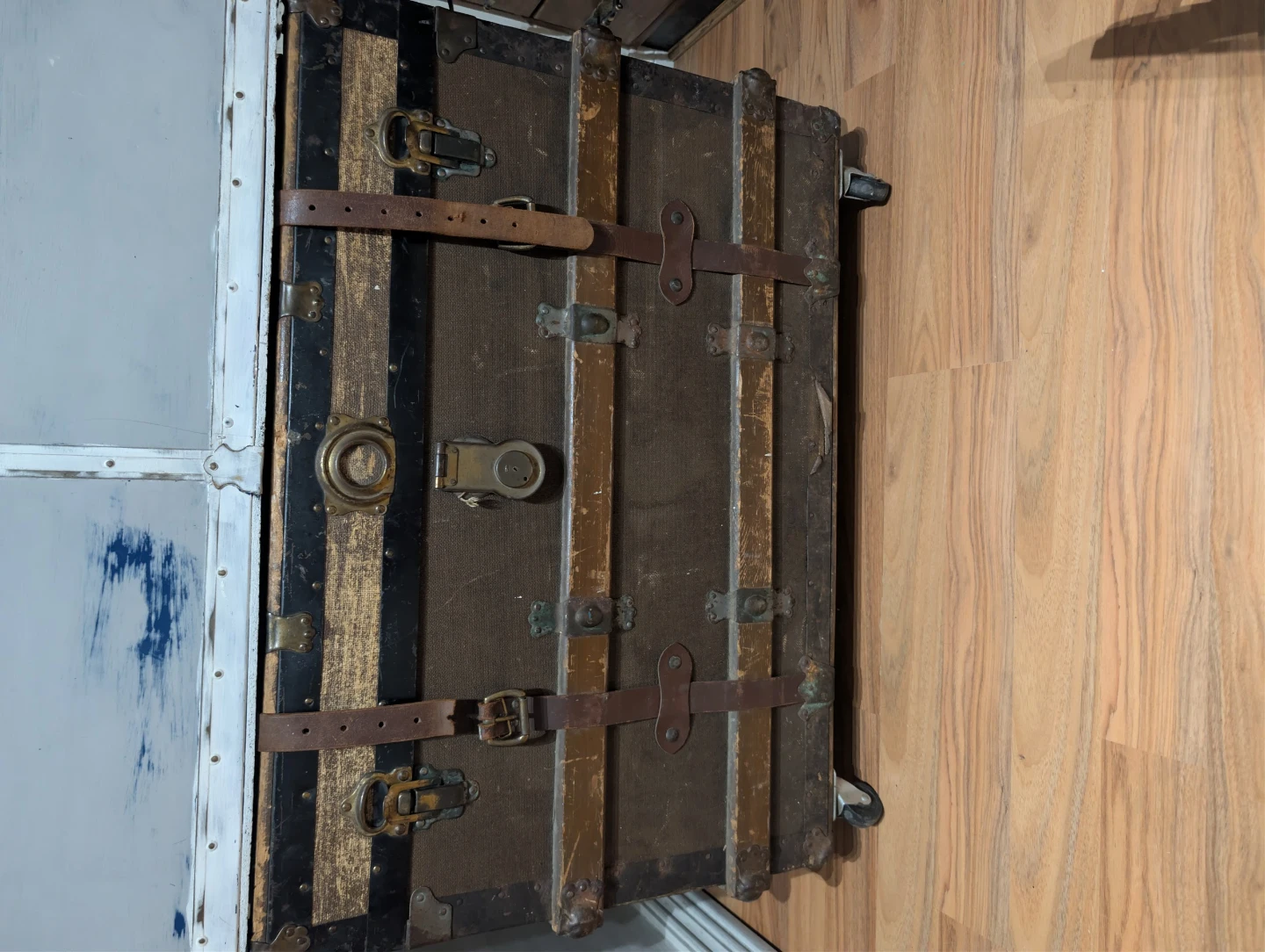Antique Steamer Trunk