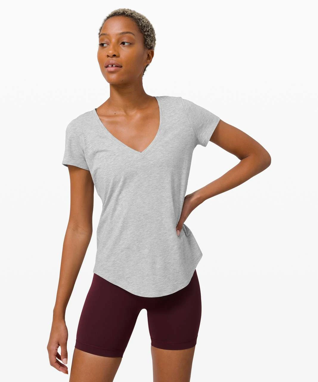 Lululemon Grey Love Crew T-Shirt