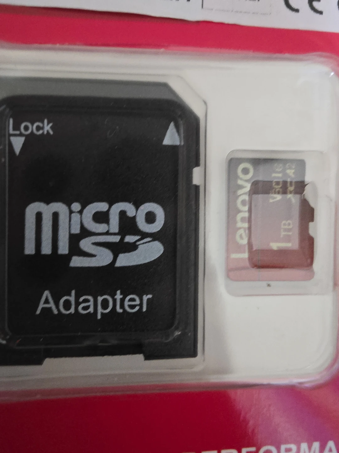 Lenovo Micro SD Adapter with 1TB Micro SD Card