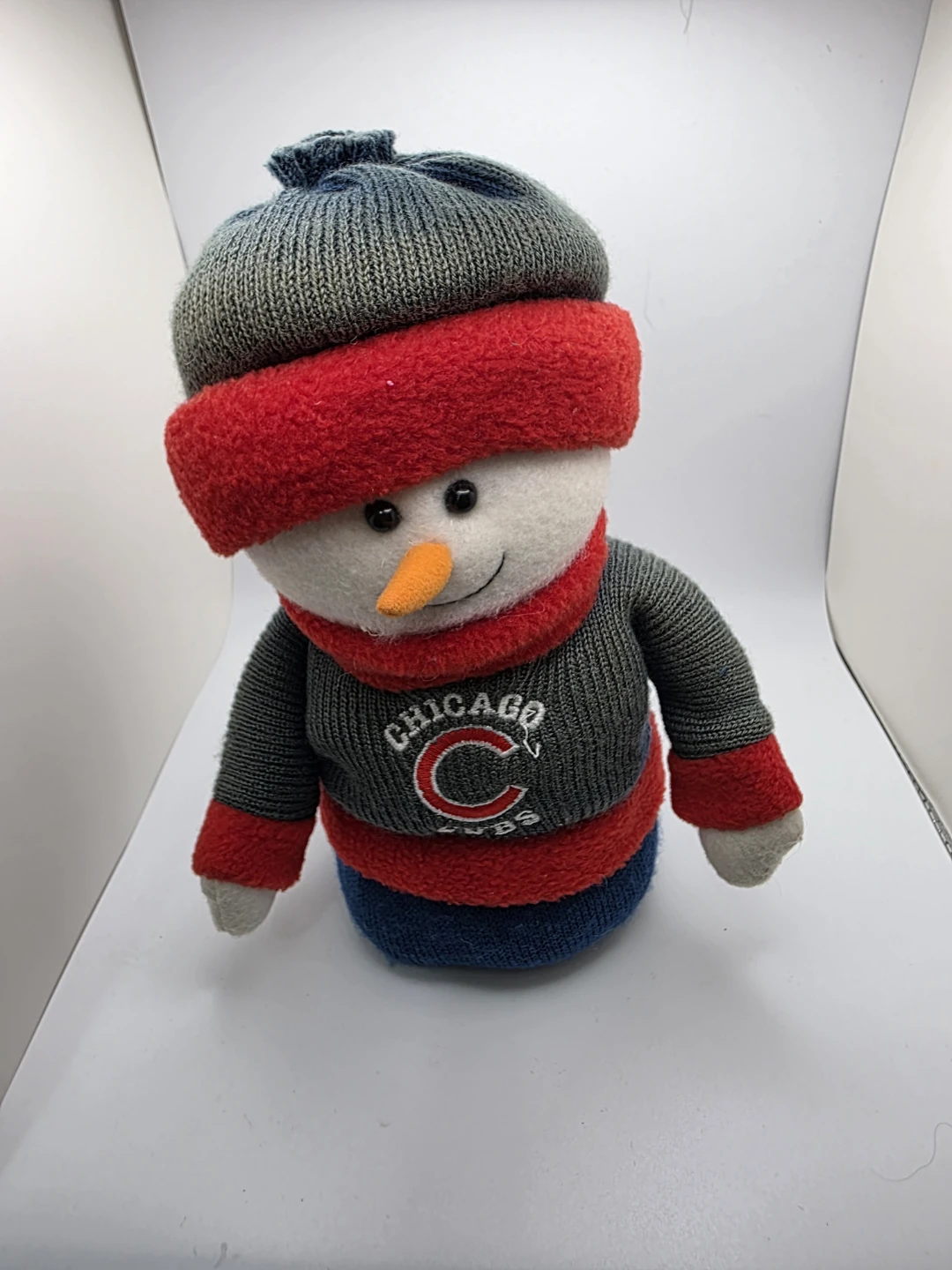 Animated Chicago Cubs Snowman, Sings & Dances w/ Box - photo 2