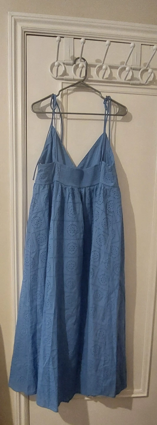 Blue Eyelet Sundress - photo 3