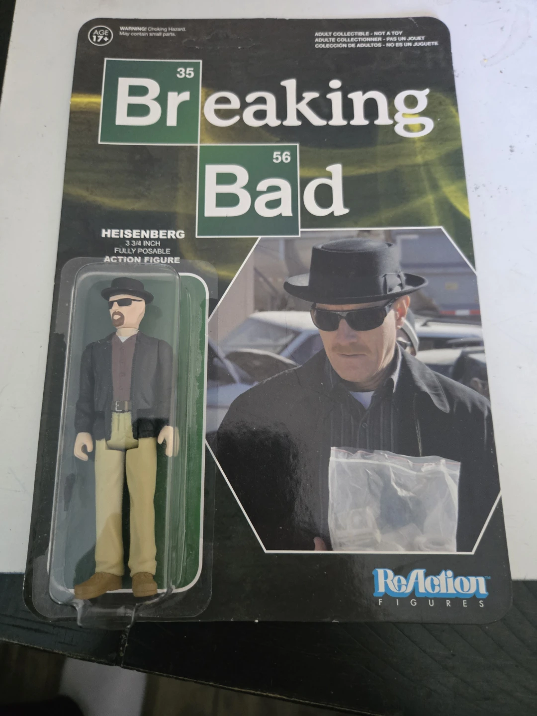 Breaking Bad Heisenberg 3.75 inch ReAction Figure