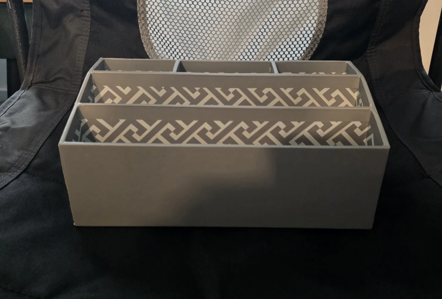 Grey Desk Organizer Caddy - photo 3
