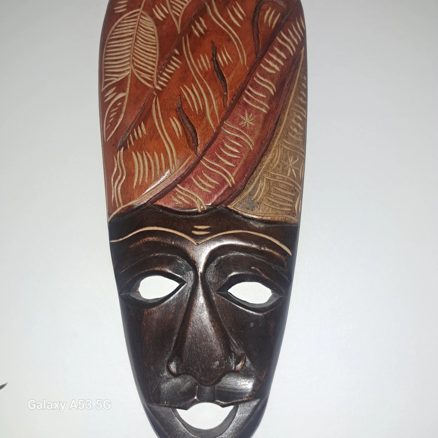 Carved Wooden African Mask
