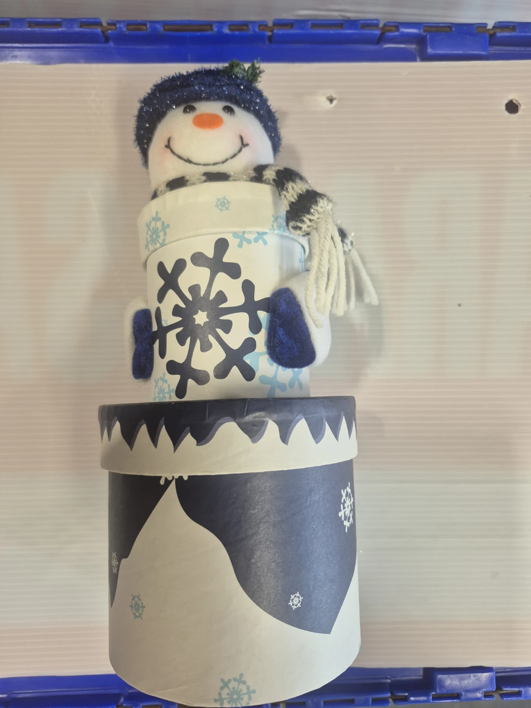 Snowman decorative gift box set - photo 2