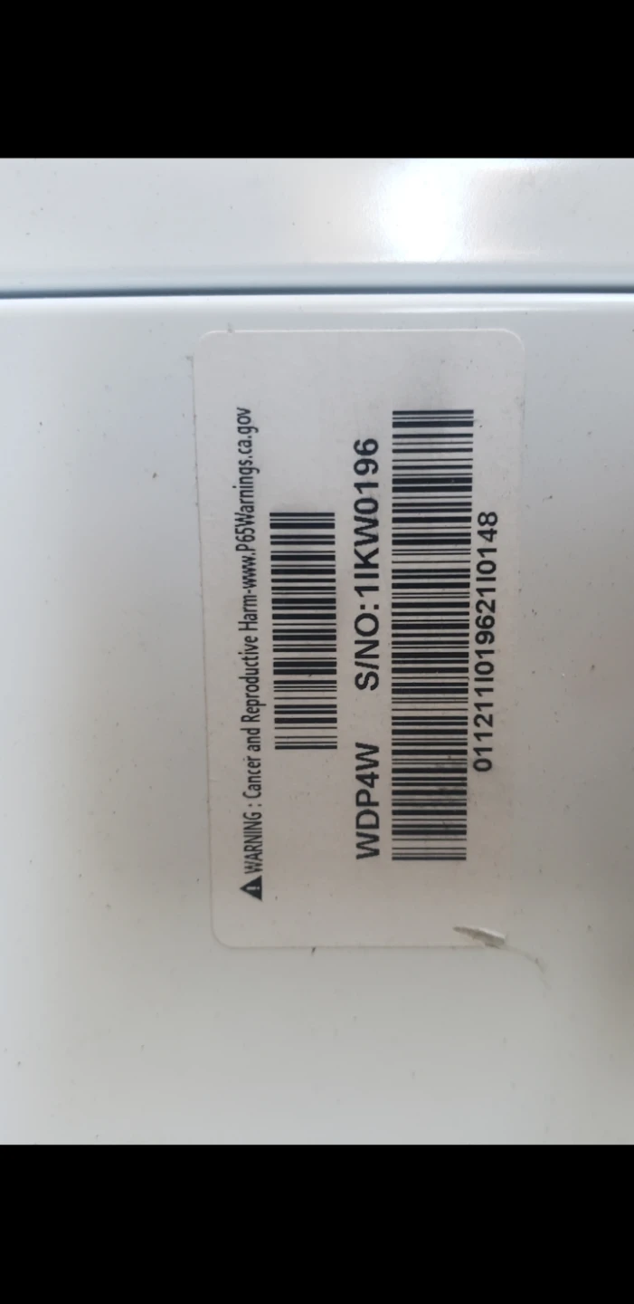 LG WDP4W Washing Machine - photo 3