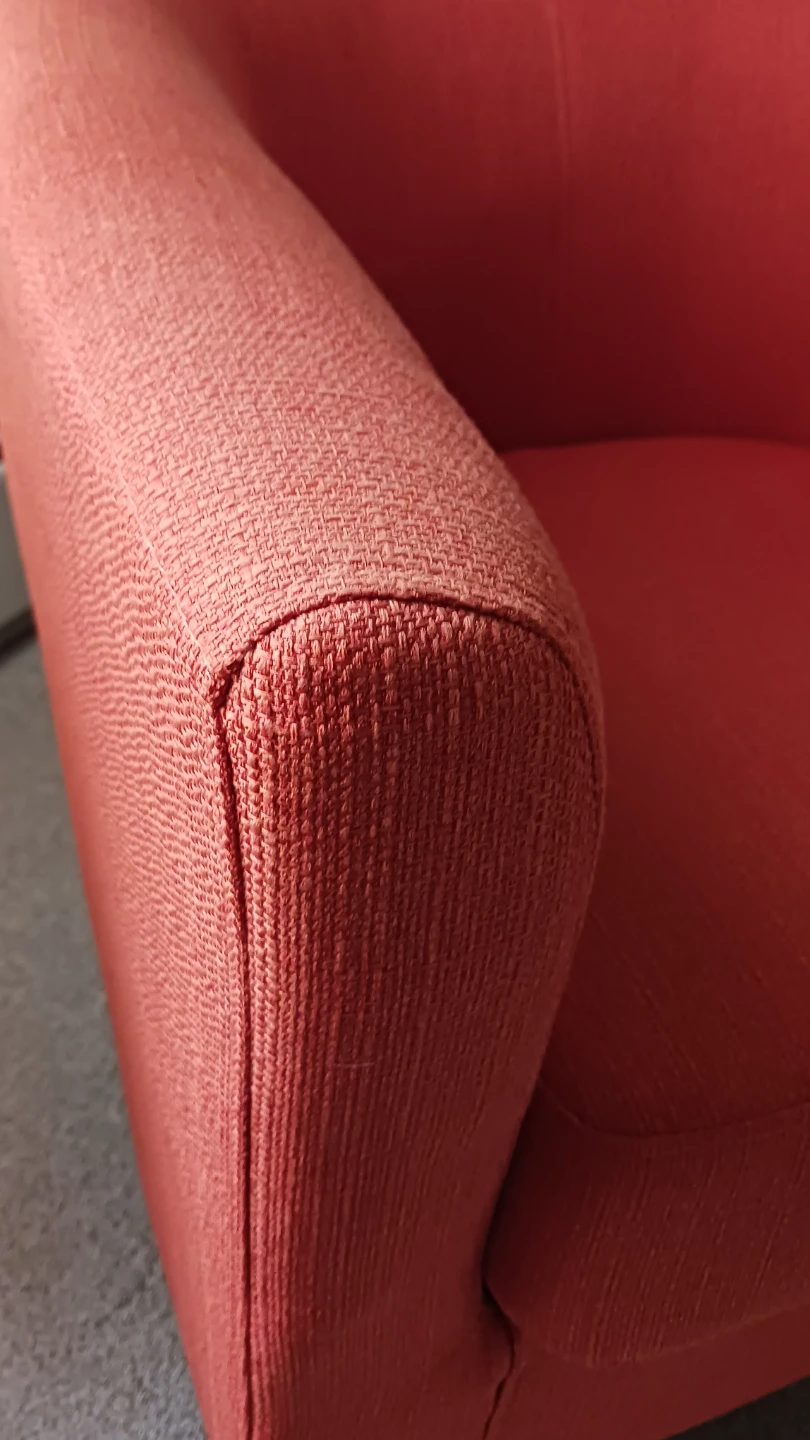 Orange Accent Tub Chair - photo 3