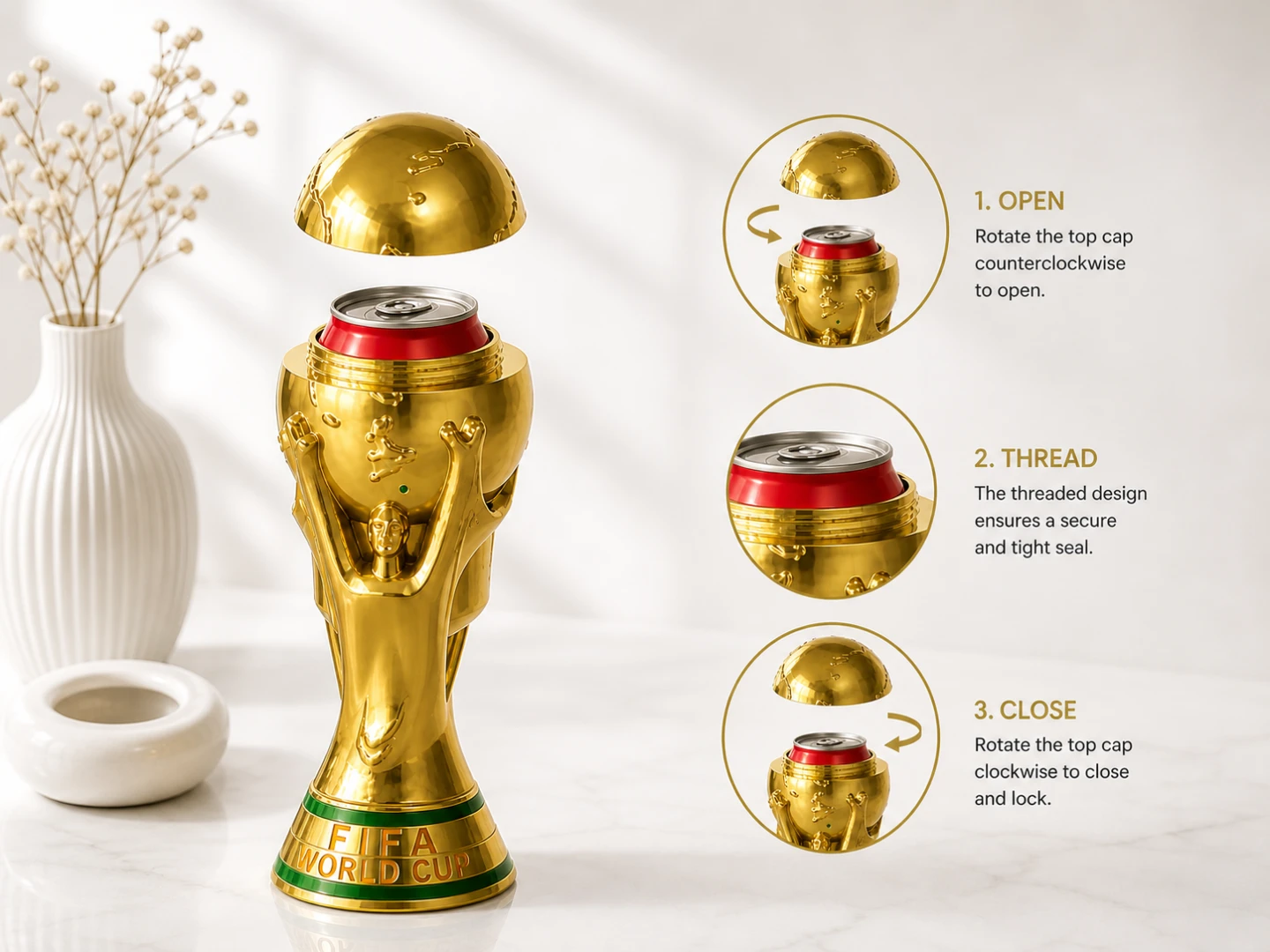 FIFA World Cup Trophy Can Holder
