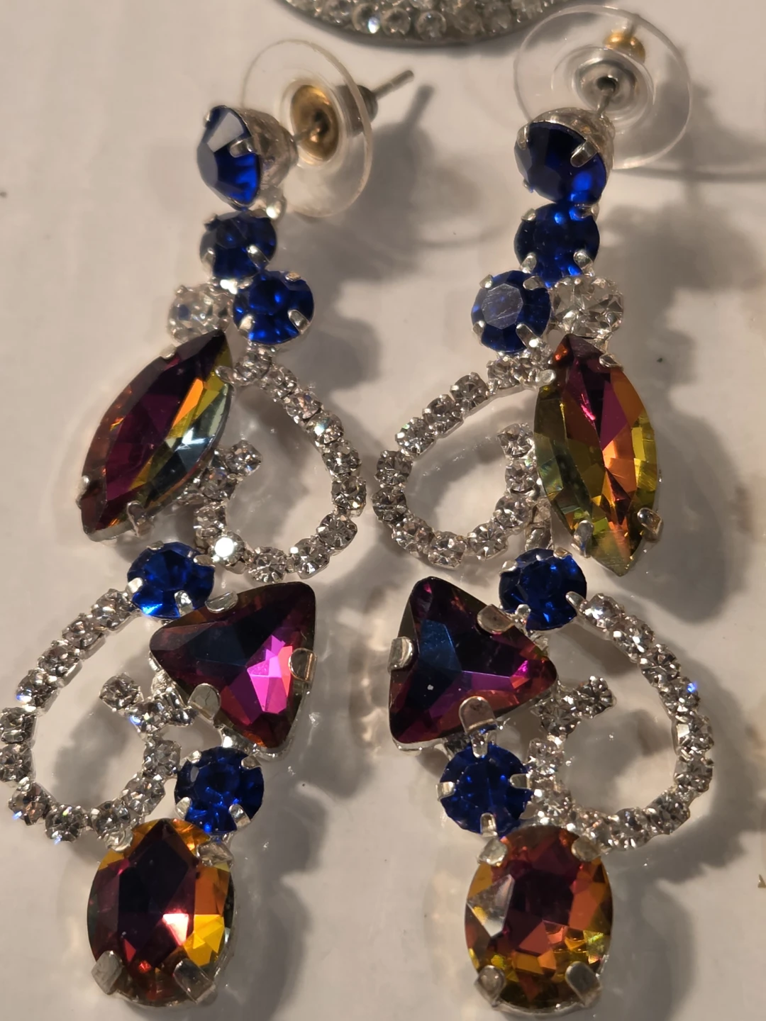 Assorted lot of statement earrings - photo 3