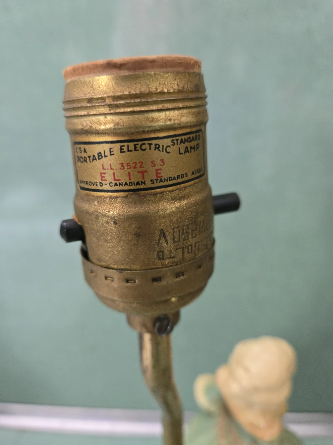 Vintage Victorian Lady Lamp - photo 5