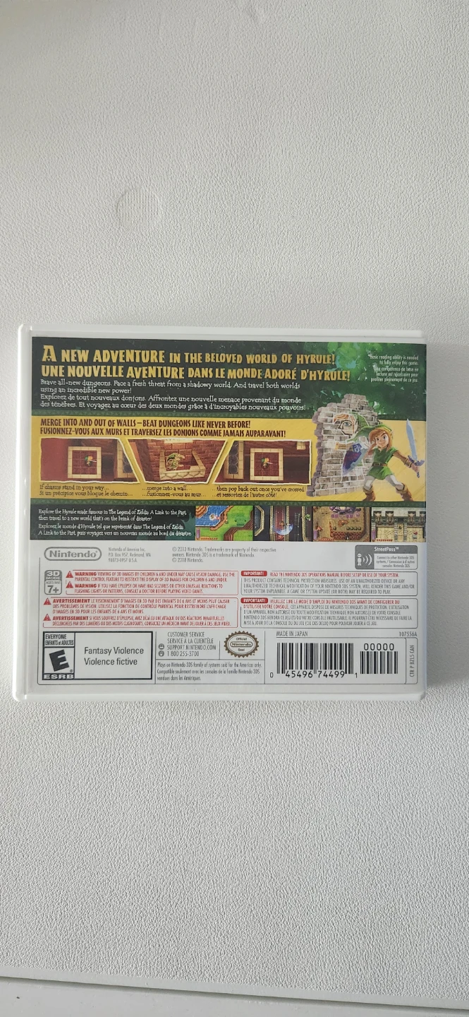 The Legend of Zelda: A Link Between Worlds Nintendo 3DS - photo 3