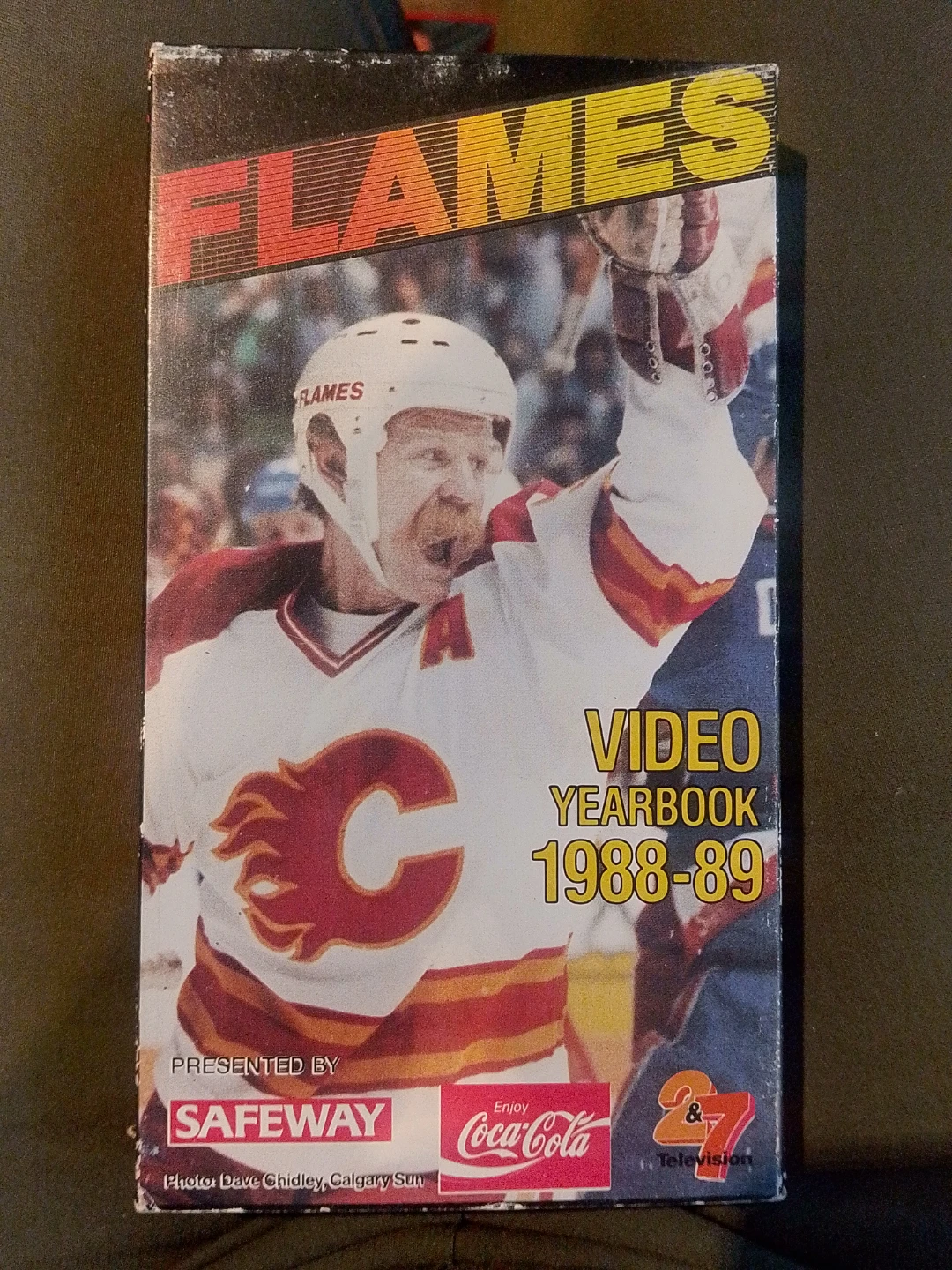 Calgary Flames Video Yearbook 1988-89 VHS
