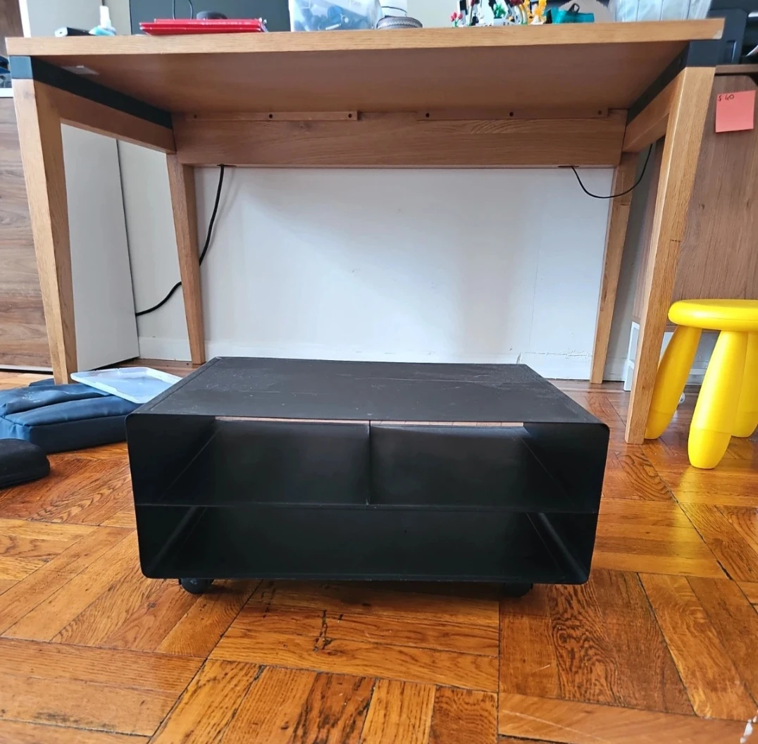 Yamazaki printer stand with wheels