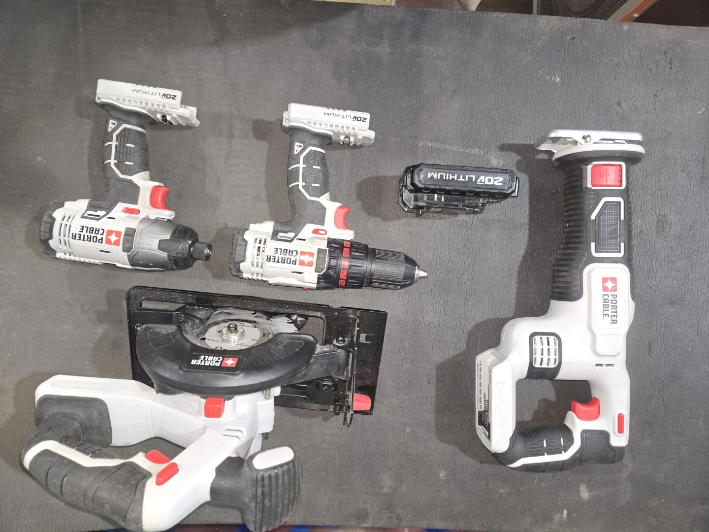 Porter Cable 20V Lithium Power Tool Set