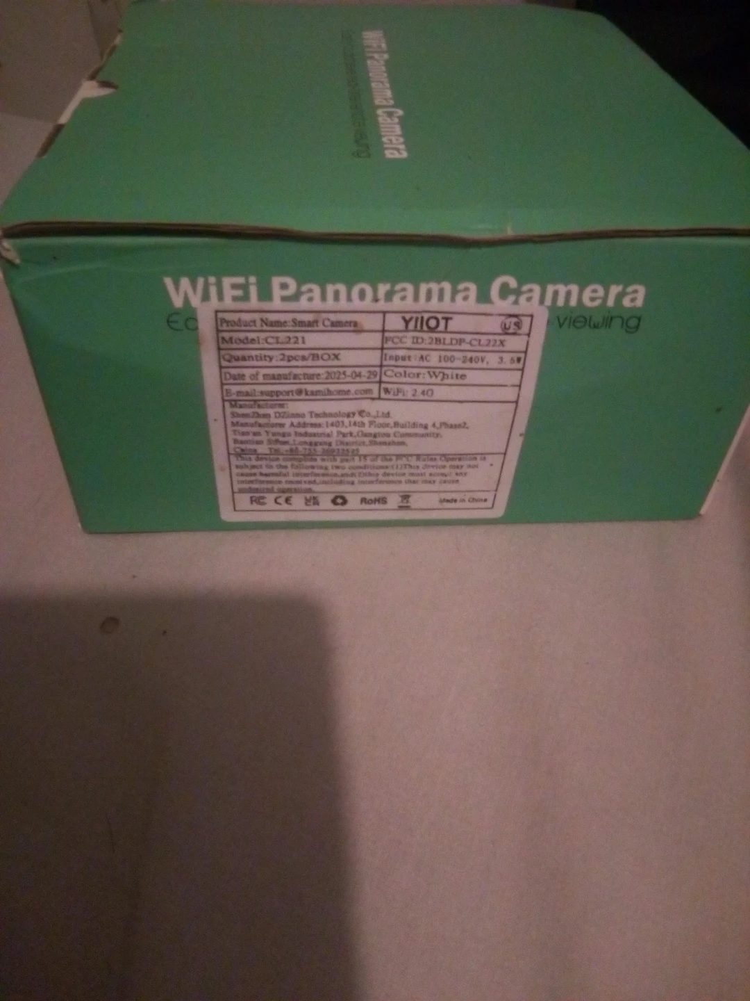 YIIOT WiFi Panorama Smart Camera - photo 2