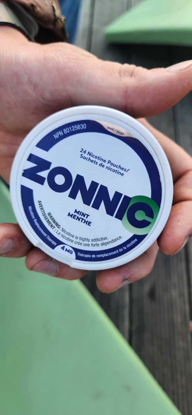 ZONNIC Mint Nicotine Pouches (24 count)